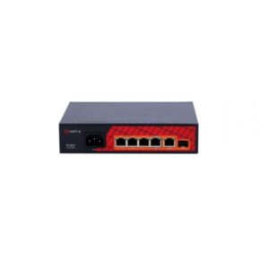 Switch 4 Porte POE 10/100 + 2 Porte Uplink 10/100 60w 250mt